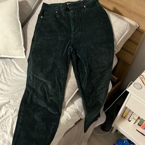 Corduroy jeans